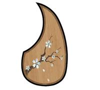 Guitar Pickguard, Acoustic Pickguard, Scratch Protector for String Instrument, Vintage Tear Resistant Protective Pickguard for Guitar Stage Performance