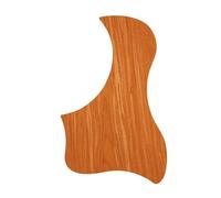 Guitar Pickguard Anti-scratch Pickguard Plate For Acoustic Guitar Wood Grain Self Adhesive Pick Guard Sticker Accessories(Orange)