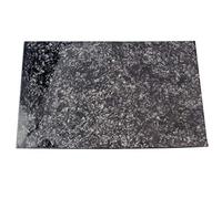 Guitar Pickguard, Blank Black Pickguard Material 3 Ply 11.6x17 Inch,Electric/AcousticGuitar Pickguard Material Sheet