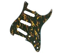 Guitar Pickguard For For ST Standard 72' 11 Screw Hole SSS Electric Guitar Scratch Plate Guitar Replacement Pickguard (Color : 01)
