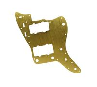 Guitar Pickguard Metal Aluminum Alloy For JM Electric Guitar Guard Front Guard Plate For Electric Guitar(Gold)