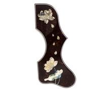 Guitar Pickguard Pick Guard, Acoustic Guitar Pickguard Abalone Shell Inlaid Self-Adhesive 2mm For Gibson J200 SJ200