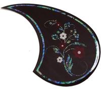 Guitar Pickguard Pick Guard, Self-Adhesive Acoustic Guitar Pickguard For Gibson Taylor Martin Multicolor(Shell inlay)
