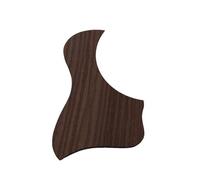 Guitar Pickguard Rosewood Solid Wood Backhand Bird-shaped Acoustic Guitar Pickguard Backing Double-sided Adhesive