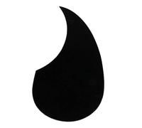 Guitar Pickguard Scratch Plate 1 PC Folk Acoustic Guitar Pickguard Self-adhesive Pick Guard Sticker With Bird And Flower Pattern Is Beautiful(Black 1)