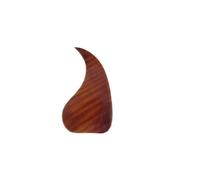 Guitar Pickguard Scratch Plate Musical Instrument Folk Guitar Pickguard Strum Guard Guitar Strum Solid Wood Pickguard(Brown)