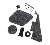 Guitar Pickguard Set Control Backplate Switches Cavity Cover with Mounting Screw Simple Accessories Part Guitar Pickguard