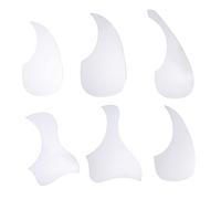 Guitar Pickguard Shield White Plastic Stick on Plate