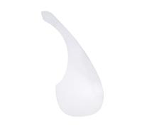 Guitar Pickguard Stick on Anti Scratch Plate White | Plastic Decal for 40-41 Inch Folk Acoustic Models, Simple Fit for Fingerstyle and Strumming