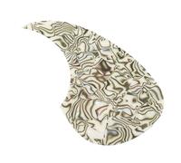 Guitar Pickguard Stylish Light Colored Shell Protective Acoustic Guard 128mm