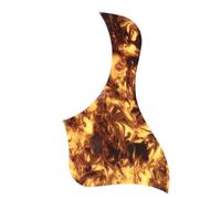 Guitar Pickguard, Turtle Shell Color Self Adhesive PVC 41 Inch Acoustic Guitar Scratch Plate for Protection, Easy Installation, Protect Your 41 Inch Acoustic Guitar (Bird Shape)
