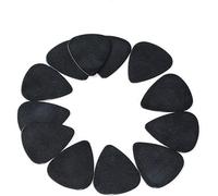 Guitar Picks, 10Pcs Black Guitar Picks, Guitar Plectrums for Your Electric, Acoustic, or Bass Guitar