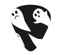 Guitar Picks 12 Pack, 3 Different Thickness Halloween Goth Guitar Plectrums With Transparent Plastic Case For Electric Guitar Bass Ukulele Guitar, (Including 0.46mm, 0.71mm, 0.96mm)