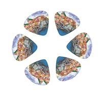 Guitar Picks 12-Pack Cinque Terre Scenery Guitar Picks For Electric Guitar Acoustic Guitar Various Guitars