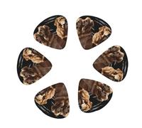 Guitar Picks 12 Pack Golden Retrievers Print Guitar Pick Holder Personalized Guitar Picks for Acoustic Guitars Violin Ukulele Bass