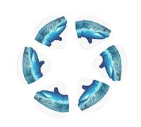 Guitar Picks 12-Pack Great White Shark Guitar Picks For Electric Guitar Acoustic Guitar Various Guitars