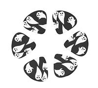 Guitar Picks 12-Pack Halloween Goth Guitar Picks For Electric Guitar Acoustic Guitar Various Guitars