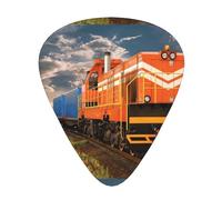 Guitar Picks-12 Pack Includes Thin,Medium & Heavy Gauges,Freight Train For Bass,Electric & Acoustic Guitars