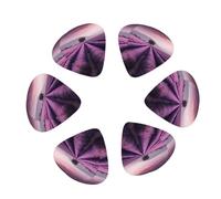 Guitar Picks 12 Pack Lavender fields Print Guitar Pick Holder Personalized Guitar Picks for Acoustic Guitars Violin Ukulele Bass