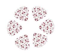 Guitar Picks 12-Pack Lovely Pink Flamingos Guitar Picks For Electric Guitar Acoustic Guitar Various Guitars