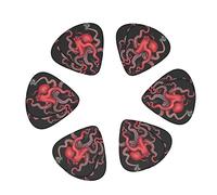 Guitar Picks 12-Pack Octopus Intertwined Guitar Picks For Electric Guitar Acoustic Guitar Various Guitars