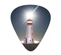Guitar Picks 12 Pack Peggys Cove Lighthouse Novelty Thin Medium Heavy Plectrums
