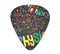 Guitar Picks 12 Pack Physical Formulas Universal Abs Thin Medium Heavy Plectrums