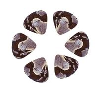 Guitar Picks 12 Pack Sheep Print Guitar Pick Holder Personalized Guitar Picks for Acoustic Guitars Violin Ukulele Bass