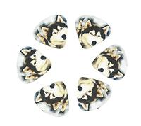 Guitar Picks 12-Pack Siberian Husky Guitar Picks For Electric Guitar Acoustic Guitar Various Guitars