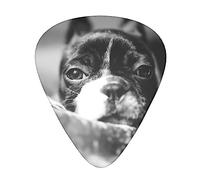 Guitar Picks 12 Pcs french bulldog Print Guitar Plectrums for Bass Electric Acoustic Guitars Ukulele