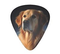 Guitar Picks 12 Pcs golden retriever Print Guitar Plectrums for Bass Electric Acoustic Guitars Ukulele