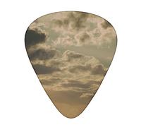 Guitar Picks 12 Pcs Nature Image Print Guitar Plectrums for Bass Electric Acoustic Guitars Ukulele
