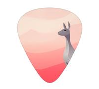 Guitar picks 12 pieces WZYWHJ animals that look away Printing comfortable feel clear tone moderate thickness suitable for guitar and electric guitar