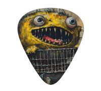 Guitar picks 12 pieces WZYWHJ Monster in the stroller Printing comfortable feel clear tone moderate thickness suitable for guitar and electric guitar