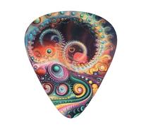 Guitar picks 12 pieces WZYWHJ Strange Objects Picture comfortable feel clear tone moderate thickness suitable for guitar and electric guitar