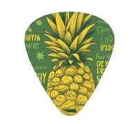 Guitar Picks 144 PCS, Psych pineapple quote Printed Funny Guitar Picks for Acoustic Guitar, Electric Guitar, Bass Guitar(0.46,0.71,0.96 mm)