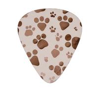 Guitar Picks 216 PCS, Dog Bones Paw Prints Printed Funny Guitar Picks for Acoustic Guitar, Electric Guitar, Bass Guitar(0.46,0.71,0.96 mm)