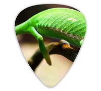 Guitar Picks 3D Chameleon 12 Pieces Ukulele Picks Including 0.46 mm 0.71 mm 0.96 mm