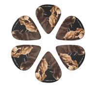 Guitar Picks 6 Pack Golden Retrievers Print Guitar Pick Holder Personalized Guitar Picks for Acoustic Guitars Violin Ukulele Bass