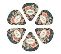 Guitar Picks 6 Pack My Eternal Love for You Guitar Pick Holder Personalized Guitar Picks for Acoustic Guitars Violin Ukulele Bass