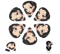 Guitar Picks 6 Pcs 3 Different Thickness Personalized Guitar Plectrums with Storage Box BETTY BOOP2 Guitar Picks Medium Thin Guitar Accessories (0.46mm, 0.71mm, 0.96mm)