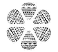 Guitar Picks 6 Pcs American Patterns Print Guitar Plectrums for Bass Electric Acoustic Guitars Ukulele