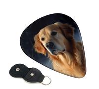 Guitar Picks 6 Pcs golden retriever Print Guitar Plectrums for Bass Electric Acoustic Guitars Ukulele