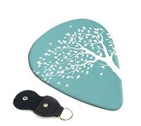 Guitar Picks 6 Pcs Large Cherry Blossom Tree Blowing in The Wind Tree Print Guitar Plectrums for Bass Electric Acoustic Guitars Ukulele