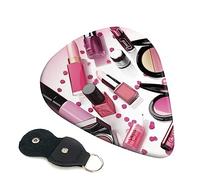 Guitar Picks 6 Pcs Modern Girl Cosmetic Print Guitar Plectrums for Bass Electric Acoustic Guitars Ukulele