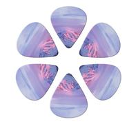Guitar Picks 6 Pcs Mount Rainier Print Guitar Plectrums for Bass Electric Acoustic Guitars Ukulele