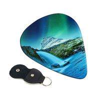 Guitar Picks 6 Pcs Natural wonders Print Guitar Plectrums for Bass Electric Acoustic Guitars Ukulele