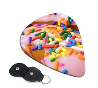 Guitar Picks 6 Pcs Pretty donuts Print Guitar Plectrums for Bass Electric Acoustic Guitars Ukulele