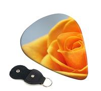 Guitar Picks 6 Pcs rose flowers Print Guitar Plectrums for Bass Electric Acoustic Guitars Ukulele