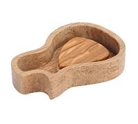 Guitar Picks and Box, Firm Durable Wooden Guitar Picks Set for Electric Basses for Electric Guitars(Small guitar pick set)